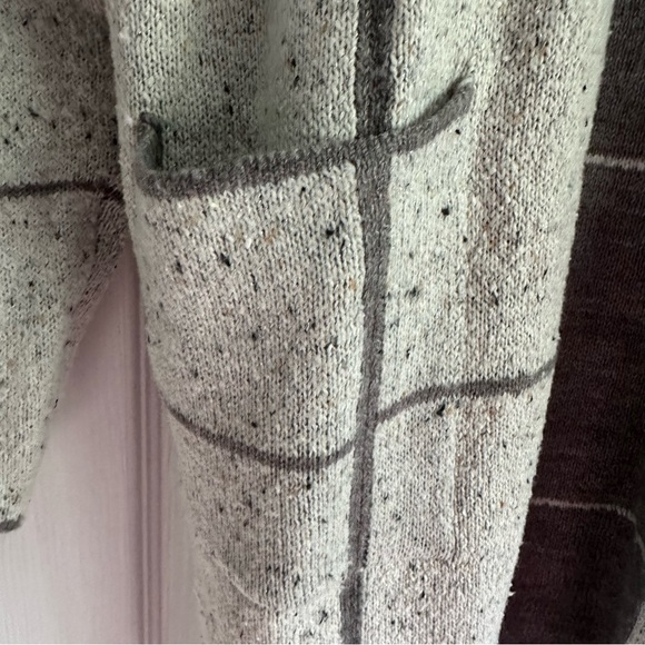 Apt 9 window pane open front cardigan - Picture 3 of 4